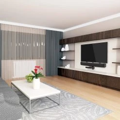 Barkan 13" to 80" A/V Shelf & Soundbar Mount, Black, Universal, Anti-Slip Clamp, No Drill by Barkan a Better Point of View -Electro Gear Shop barkan a better point of view audio accessories e850 online b 77 1000