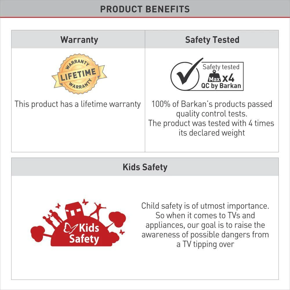 Barkan Silver Projector Ceiling Mount for Weight up to 25 lbs. by Barkan a Better Point of View 8 Barkan Silver Projector Ceiling Mount for Weight up to 25 lbs. by Barkan a Better Point of View - Image 8