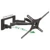Barkan 13 in. to 90 in. Black Full Motion - 4 Movement Long Dual Arm Premium Flat/Curved TV Wall Mount by Barkan a Better Point of View
