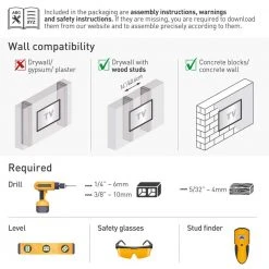 Barkan 13 in. x 90 in. Full Motion 4 Movement Extra Long and Stable Premium Flat/Curved TV Wall Mount Black by Barkan a Better Point of View 20 Barkan 13 in. x 90 in. Full Motion 4 Movement Extra Long and Stable Premium Flat/Curved TV Wall Mount Black by Barkan a Better Point of View -Electro Gear Shop barkan a better point of view tv mounts bm466xp 76 1000