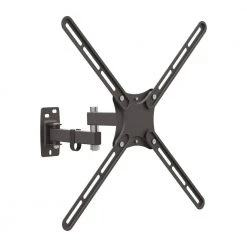 13 in. to 58 in. Full Motion - 4 Movement TV Wall Mount Black Continuous Tilt Cable Management by Barkan a Better Point of View