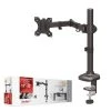 Barkan 13 - 32 in. Full Motion - 5 Movement Flat/Curved Monitor Desk Mount in Black by Barkan a Better Point of View