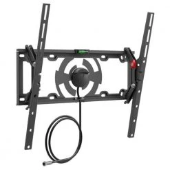 Barkan 19 in. to 65 in. Tilt Flat/Curved TV Wall Mount with Integrated HDTV Indoor Antenna 5dB Gain by Barkan a Better Point of View