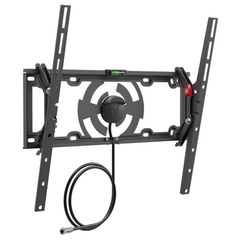 Barkan 19 in. to 65 in. Tilt Flat/Curved TV Wall Mount with Integrated HDTV Indoor Antenna 5dB Gain by Barkan a Better Point of View 1 Barkan 19 in. to 65 in. Tilt Flat/Curved TV Wall Mount with Integrated HDTV Indoor Antenna 5dB Gain by Barkan a Better Point of View