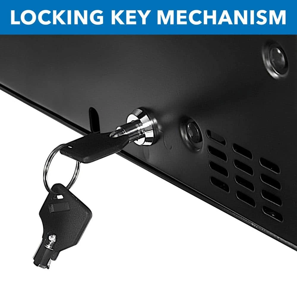 Secure iPad Floor Stand with Document Holder for 8th Generation iPad Black by mount-it! 3 Secure iPad Floor Stand with Document Holder for 8th Generation iPad Black by mount-it! - Image 3