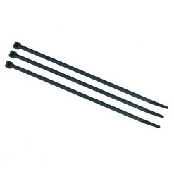 14 in. UV Rated Indoor/Outdoor Nylon Cable Ties, 120 lbs. Tensile Strength, 100-Count, Black by Southwire