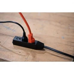 15 ft. 14/3 SJTW Trinector Vinyl Outdoor Medium-Duty Extension Cord, Black by Southwire -Electro Gear Shop black southwire general purpose cords 35227408 44 1000