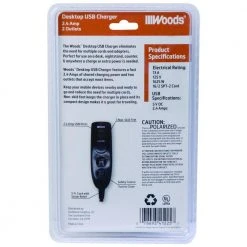 4 ft. 2-Outlet Desktop Surge Protector and USB Charger Extension Cord by Southwire -Electro Gear Shop black southwire surge protectors 41225 40 1000