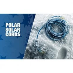 100 ft. 12/3 SJEOW Polar/Solar Supreme Cold Weather Extension Cord with Lighted End, Blue/White by Southwire -Electro Gear Shop blue white southwire general purpose cords 1639sw0061 4f 1000