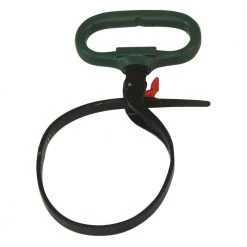 4 in. Reusable Heavy-Duty Clamp Cable Tie, Green by Southwire