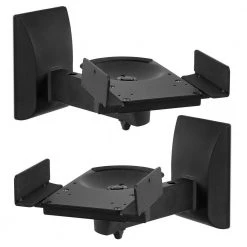 Speaker Wall Mounts with Sliding Clamps (Pair) by mount-it! -Electro Gear Shop mount it audio accessories mi sb37 c3 1000