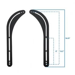 Sound Bar Mount, Black by mount-it! -Electro Gear Shop mount it audio accessories mi sb39 1f 1000