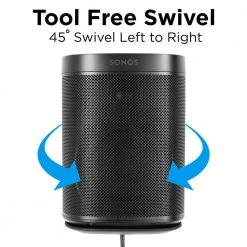 Adjustable Sonos Speaker Wall Mount by mount-it! 7 Adjustable Sonos Speaker Wall Mount by mount-it! -Electro Gear Shop mount it audio accessories mi sb434 4f 1000