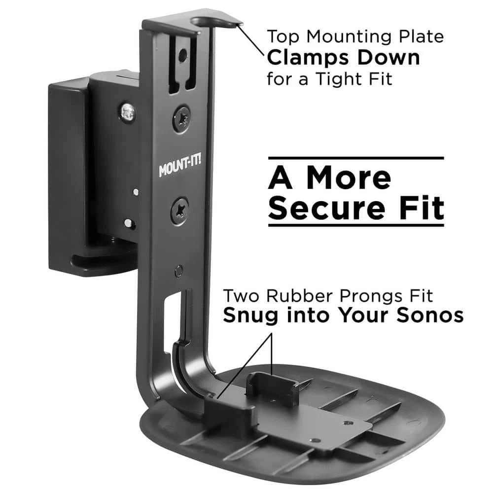 Adjustable Sonos Speaker Wall Mount by mount-it! 2 Adjustable Sonos Speaker Wall Mount by mount-it! - Image 2