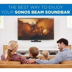 Sound Bar TV Mounting Shelf for Sonos Beam by mount-it! -Electro Gear Shop mount it audio accessories mi sb44 4f 1000