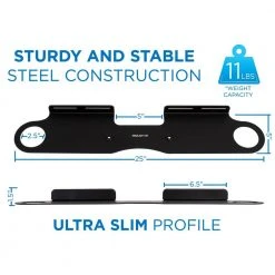 Sound Bar Wall Mounting Shelf for Sonos Beam by mount-it! 7 Sound Bar Wall Mounting Shelf for Sonos Beam by mount-it! -Electro Gear Shop mount it audio accessories mi sb45 1f 1000