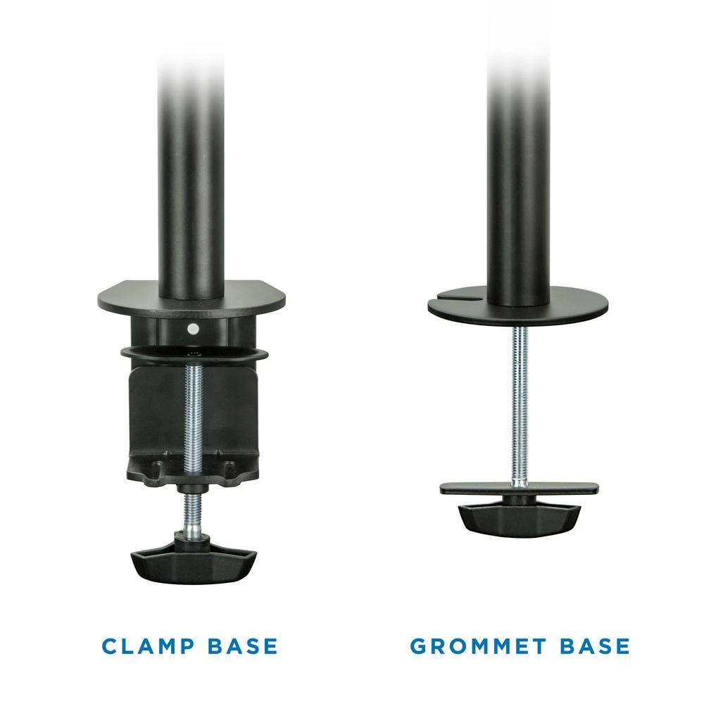 13 in. to 27 in. Full Motion Dual Monitor Desk Mount for Screens by mount-it! 3 13 in. to 27 in. Full Motion Dual Monitor Desk Mount for Screens by mount-it! - Image 3