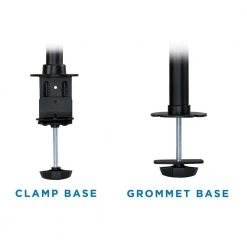 13 in. to 27 in. Screens Fully Adjustable Triple Computer Monitor Mount by mount-it! -Electro Gear Shop mount it computer laptop accessories mi 1753 1f 1000