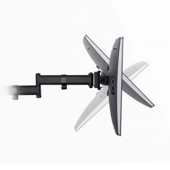 13 in. to 27 in. Screens Fully Adjustable Triple Computer Monitor Mount by mount-it! -Electro Gear Shop mount it computer laptop accessories mi 1753 fa 1000