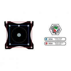 13 in. to 27 in. Freestanding Dual Monitor Desk Stand for Screens by mount-it! -Electro Gear Shop mount it computer laptop accessories mi 1781 76 1000