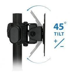 13 in. to 27 in. Freestanding Dual Monitor Desk Stand for Screens by mount-it! -Electro Gear Shop mount it computer laptop accessories mi 1781 fa 1000