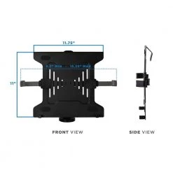 VESA Laptop Mount Tray for 10 in. to 15.6 in. Monitors by mount-it! -Electro Gear Shop mount it computer laptop accessories mi 2352t 44 1000