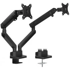 Dual Monitor Desk Mount/Base Adapter Black by mount-it!