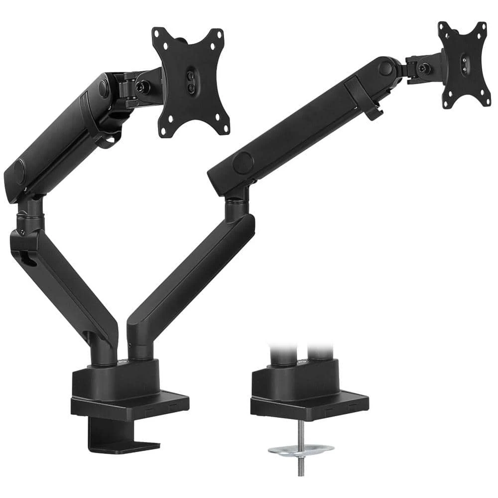 Dual Monitor Desk Mount/Base Adapter Black by mount-it! 1 Dual Monitor Desk Mount/Base Adapter Black by mount-it!