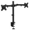 13 in. to 27 in. Screen Size Full Motion Dual Monitor Desk Mount by mount-it!