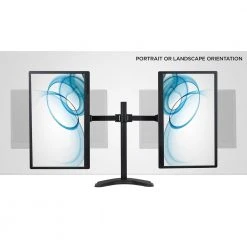 Dual Monitor Desk Stand for 13 in. to 32 in. Monitors by mount-it! 14 Dual Monitor Desk Stand for 13 in. to 32 in. Monitors by mount-it! -Electro Gear Shop mount it computer laptop accessories mi 2781 44 1000