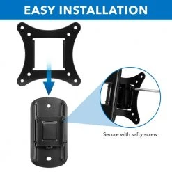 32 in. Triple Monitor Stand for Screens by mount-it! -Electro Gear Shop mount it computer laptop accessories mi 2789 44 1000