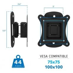 32 in. Triple Monitor Stand for Screens by mount-it! -Electro Gear Shop mount it computer laptop accessories mi 2789 76 1000