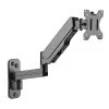 Height Adjustable Single Monitor Wall Mount Adapter Screens Up to 32 in. by mount-it!