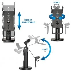 Credit Card POS Adapter Terminal Stand for VeriFone Vx520 by mount-it! -Electro Gear Shop mount it computer laptop accessories mi 3793 44 1000