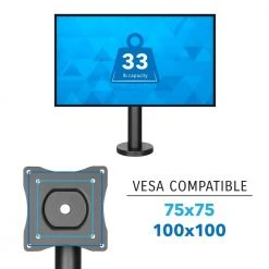 Height Adjustable Point of Sale (POS) Monitor Mount by mount-it! 9 Height Adjustable Point of Sale (POS) Monitor Mount by mount-it! -Electro Gear Shop mount it computer laptop accessories mi 3796 44 1000