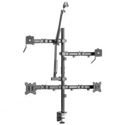 All-In-One Studio Camera Adapter Setup Dual Monitor Mount by mount-it!