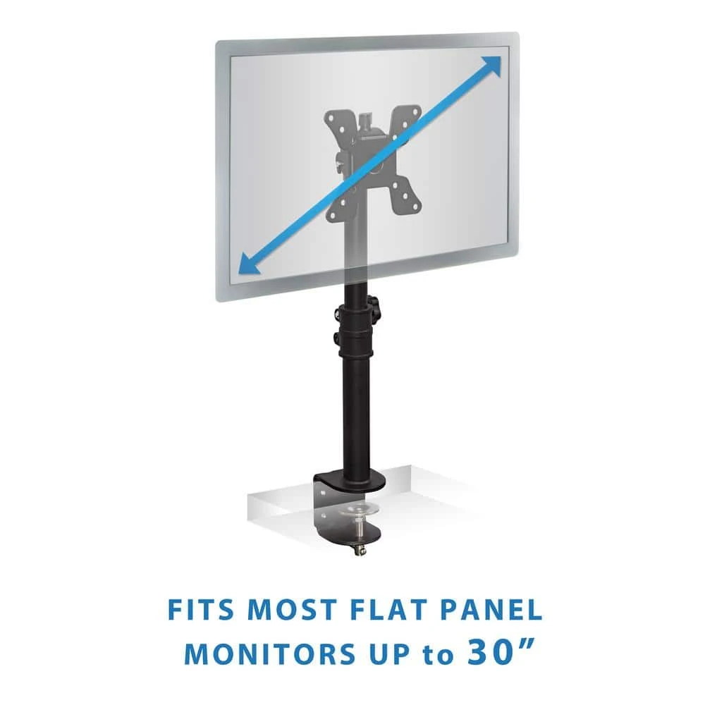 Height Adjustable Ultra-Wide Monitor Mount for Screens up to 30 in. by mount-it! 2 Height Adjustable Ultra-Wide Monitor Mount for Screens up to 30 in. by mount-it! - Image 2