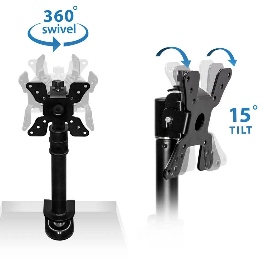 Height Adjustable Ultra-Wide Monitor Mount for Screens up to 30 in. by mount-it! 6 Height Adjustable Ultra-Wide Monitor Mount for Screens up to 30 in. by mount-it! - Image 6