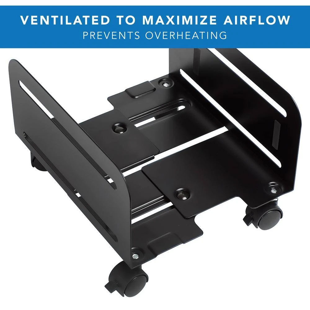 Rolling CPU Stand Adapter Width by mount-it! 4 Rolling CPU Stand Adapter Width by mount-it! - Image 4