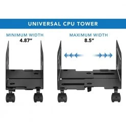 CPU Under Desk Mount Computer Tower Adapter Holder by mount-it! -Electro Gear Shop mount it computer laptop accessories mi 7153 1f 1000