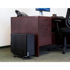 CPU Under Desk Mount Computer Tower Adapter Holder by mount-it! -Electro Gear Shop mount it computer laptop accessories mi 7153 31 1000