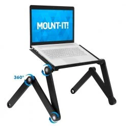 Height Adjustable Laptop Tray with Adapter by mount-it! 8 Height Adjustable Laptop Tray with Adapter by mount-it! -Electro Gear Shop mount it computer laptop accessories mi 7210 4f 1000