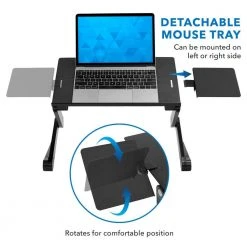 Laptop Tray with Cooling Fan in Mouse Pad Adapter by mount-it! 8 Laptop Tray with Cooling Fan in Mouse Pad Adapter by mount-it! -Electro Gear Shop mount it computer laptop accessories mi 7211 4f 1000