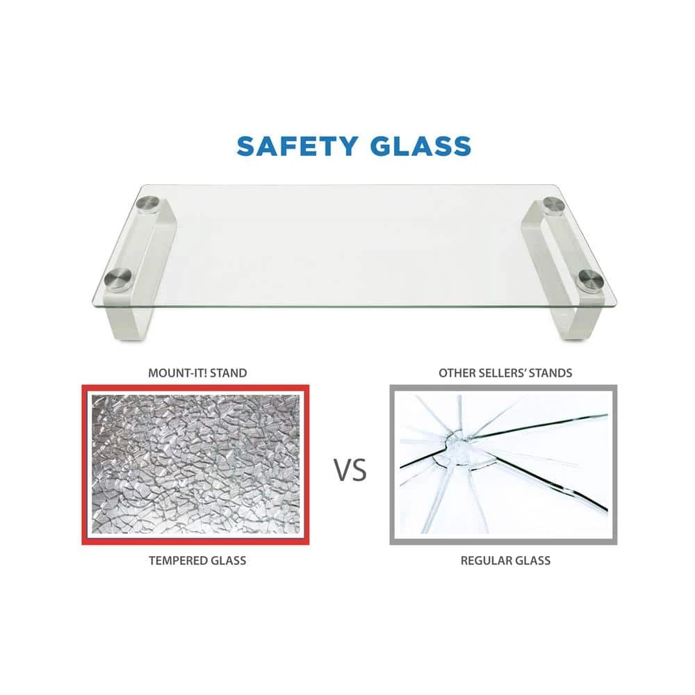 Monitor Riser in Laptop Adapter Stand by mount-it! 2 Monitor Riser in Laptop Adapter Stand by mount-it! - Image 2