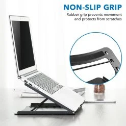 Portable Folding Laptop Stand Notebook Adapter by mount-it! 12 Portable Folding Laptop Stand Notebook Adapter by mount-it! -Electro Gear Shop mount it computer laptop accessories mi 7270 fa 1000