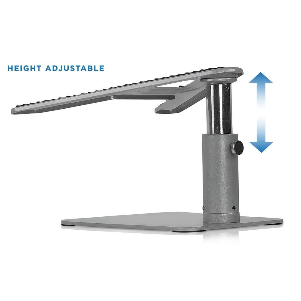 Adjustable Height Laptop Riser Adapter Stand by mount-it! 4 Adjustable Height Laptop Riser Adapter Stand by mount-it! - Image 4