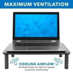 Adjustable Desktop Riser in Adapter Stand by mount-it! 12 Adjustable Desktop Riser in Adapter Stand by mount-it! -Electro Gear Shop mount it computer laptop accessories mi 7363 44 1000