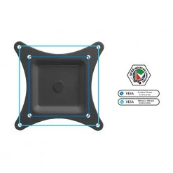 Single Arm Full Motion Computer Monitor Desk Mount for 13 in. to 27 in. Screen Size by mount-it! -Electro Gear Shop mount it computer laptop accessories mi 751 44 1000