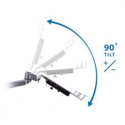 Full Motion Laptop Mount with Laptop Adapter Tray by mount-it! -Electro Gear Shop mount it computer laptop accessories mi 75906 1f 1000