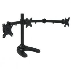 Mount-It Full Motion Triple Monitor Desk Stand with Base Adapter by mount-it!